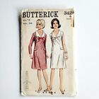 1960s Vintage Butterick 3429 Mod V Neck Dress Sewing Pattern