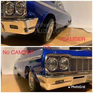 Positive Camber For Redcat 64 Jevries Rc Lowrider 64 Impala Sixty Four 79 Monte