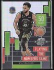 New Listing2022-23 Panini Contenders Optic #11 Stephen Curry Playing the Numbers Game
