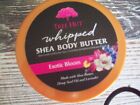 TREE HUT WHIPPED SHEA BODY BUTTER EXOTIC BLOOM HEMP SEED OIL AND LAVENDER 8.4OZ