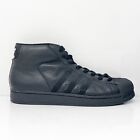 Adidas Mens Pro Model 034847 Black Casual Shoes Sneakers Size 10.5