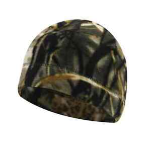 Tactical Thermal Winter Warm Fleece Dome Skull Cap Biker Helmet Liner Beanie Hat