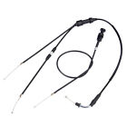 Motorcycle Throttle Cable Set For Yamaha PW50 YF60 QT50 PW80 Pit Dirt Bikes