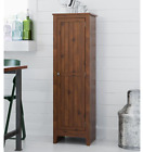 Storage Cabinet Kitchen Pantry Laundry Room Bathroom Office Organizer Pine Wood