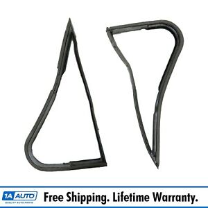 Vent Window Weatherstrip Seal Pair Set for 67-72 Ford F100 F250 F350 (For: Ford)