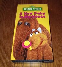 Sesame Street - A New Baby In My House (VHS, 1994) Rare Out of Print Video