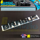 BRABUS Emblem Gloss Black Rear Trunk Lid 3D Badge AMG Mercedes Benz A C E G GL S