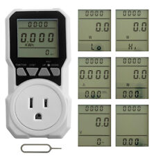 Digital Outlet Power Meter Energy Monitor Plug-in Volt Amps Watt Socket Analyzer