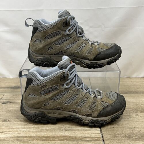 Merrell Moab 2 Shoes Mid Waterproof Hiking Boots Granite J06054 Women’s Size 9