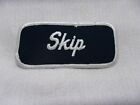 SKIP USED EMBROIDERED VINTAGE SEW ON NAME PATCH TAGS ASSORTED COLORS