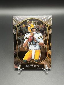 2020 Panini Select Jordan Love Concourse Rookie RC #47 Green Bay Packers