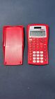 Texas Instruments TI-30XIIS TI-30X II S Scientific Calculator Solar Battery Red