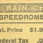 Pair Vintage Race Racing Ticket USAC Midgets Indianapolis Speedrome May 29 1964