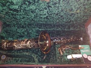 New ListingVintage 1950 Buescher 400 Top Hat & Cane Tenor Saxophone!!!!