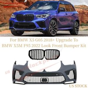 👍For BMW X5 G05 2018+ Upgrade to BMW X5M F95 2022 Look Front Bumper Body Kit👍