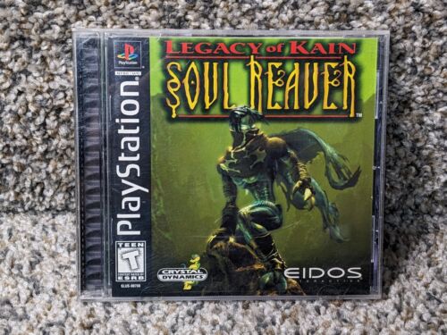 New ListingLegacy of Kain: Soul Reaver (Sony PlayStation 1, 1999) Black Label Complete CIB