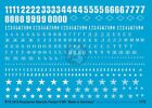 Peddinghaus 1/72 Russian Vehicle Markings, Numbers and Stars WWII (White) 3419