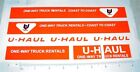 Nylint U-Haul Cube Van Replacement Sticker Set NY-077