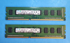 Samsung 8GB (4GBx2 1Rx8 PC3-12800U DDR3-1600 Desktop Ram Memory M378B5173EB0-CK0