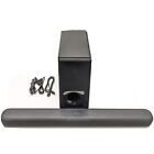 Yamaha ATS-2090 2.1 Channel Sound Bar with Wireless Subwoofer- Black Works