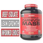 MuscleMeds CARNIVOR MASS 6 lb Anabolic Beef Lean Muscle Gainer Protein 5 FLAVORS