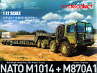 MOC72341 1:72 Modelcollect NATO MAN M1014 + M870A1 Semi-Trailer
