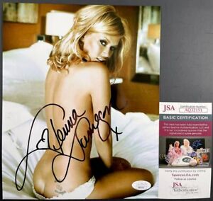 Jenna Jameson Signed Playboy Cover Girl 8x10 Photo A Autograph JSA COA