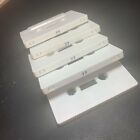 New Blank White C-77 Cassette Tapes Lot of 5 Recording Mixtapes 77 Minute Tab In