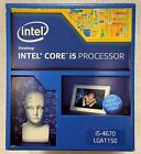 Intel BX80646I54670 SR14D Core i5-4670 Processor 6M Cache, up to 3.80 GHz NEW