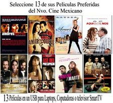 Peliculas Mexicanas - Nuevo Cine Mexicano (13 Peliculas) USB