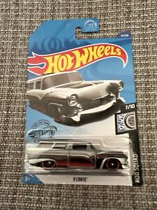 1 2020 Hot Wheels Rod Squad Silver 8 Crate