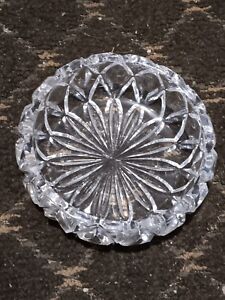 Vintage Clear Glass Art Studio Hershey Kiss Candy Trinket Dish. Multi Purpose