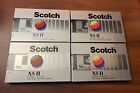 4 Scotch XS II 90 Position CrO2 High Bias Blank Tape Cassette 90s SEALED NEW