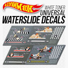 1/64 PIN UP BOMBER Custom White Toner Universal WaterSlide Decal for Hot Wheels