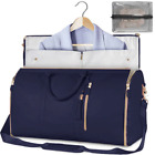 New ListingNew Women'S Large PU Folding Suit Storage Bag Large Capacity Hand Luggage Bag Tr