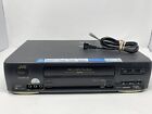 JVC HR-VP654U Pro-Cision 19u Head Cassette Recorder VCR VHS No Remote 4 Head