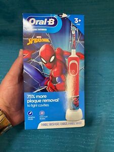 Oral B Kids Electric Rechargeable Toothbrush, Feat. Spider MAN BRAND NEW SEALED