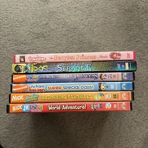 dvd lot Of 6 kids animated movies family