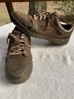 Merrell Shoes Mens 12 Genuine Leather Brown Lace Up Suede Sneakers Keen Insoles