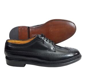 Size 13 Florsheim Imperial Kenmoor Men's Wingtip Oxford 17109-01 Leather Black
