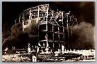 Real Photo Ruins Texas City Texas Explosion Port Disaster 1947 TX RP RPPC D203