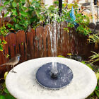 Mini Solar Water Fountain Pond Waterfall Floating Fountain Garden DIY Decoration
