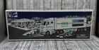 HESS 2003 Toy Truck with Race Cars. Mint w/ Original Box.