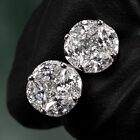 Marquise Princes Cut VVS Lab Grown Diamond 14K White Gold  1.63Ct Stud Earrings