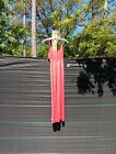 Beautiful Vintage Red Nightgown Size Sm.