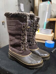 Hardly Worn Womens Size US 9B Lands End Winter Boots