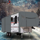 26'-41' FT Waterproof 5TH Wheel RV Motorhome Camper Storage Cover With Zipper