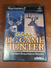 Cabela's Big Game Hunter (PS2 PlayStation 2) Complete w/ Manual CIB Black Label