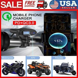 Motorcycle Accessories PD+USB Waterproof Dual Fast Charging A+C Phone Charger