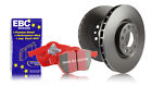 EBC Rear Brake Discs & Redstuff Pads for Nissan Pulsar 2.0T GTi-R 230HP 92 > 95